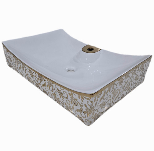 رویه کابینتی سفید طلایی وارداتی