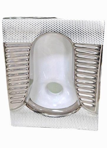 کاسه توالت سفید نقره ای کد۱06